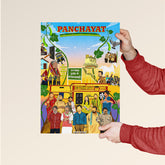 Panchayat Web Series Fan Art Poster